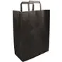 Paper carrying Bags Black 26x12x35cm - Horecavoordeel.com