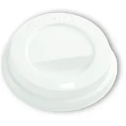 Lid for Coffee To Go Cup 8-9oz (80mm) white - Horecavoordeel.com