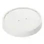 Lid for Paper Soup Cup White 32oz  - Horecavoordeel.com