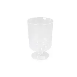 Plastic Wineglass Transparent 150cc - Horecavoordeel.com