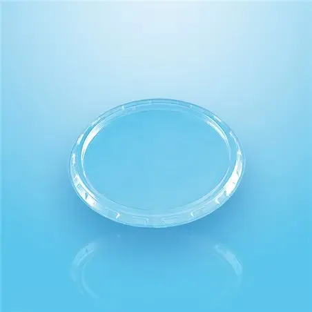 Lid for Sauce cup 70,3mm 50 - 80 - 100cc Round Transparent Proppy  - Horecavoordeel.com