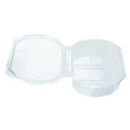 Salad container 8 angled Included Lid 500cc - Horecavoordeel.com