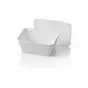 Microwave Meal containers - Bins 173 Series 1000cc Rectangle PP White  - Horecavoordeel.com