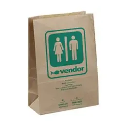 Block bottom bag Vendor 20,7x30cm  - Horecavoordeel.com