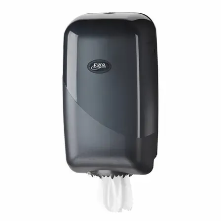 Paper Roll Dispenser Euro Mini Pearl Black - Horecavoordeel.com