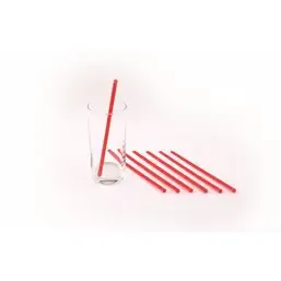 Stirring rod red 165mm  - Horecavoordeel.com