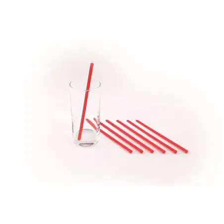 Stirring rod red 165mm  - Horecavoordeel.com