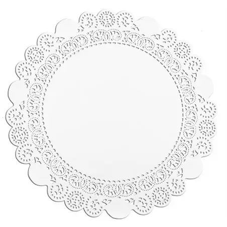 Cake papers Celluose round 14cm White - Horecavoordeel.com