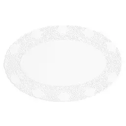 Cake papers Cellulose Oval 24x17cm White - Horecavoordeel.com