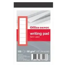 Writing pad Lined A7  - Horecavoordeel.com