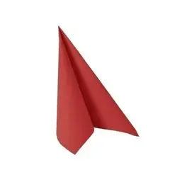 Napkins Red 24x24cm 2 Layers 1-4 fold  - Horecavoordeel.com