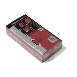 Napkins Bordeaux Red 33x33cm 1-8 fold Fasana  - Horecavoordeel.com