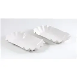 Schulptray cardboard White 19x11x3cm  - Horecavoordeel.com