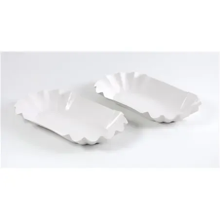 Schulptray cardboard White 19x11x3cm  - Horecavoordeel.com