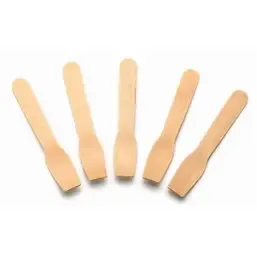 Wooden Ice spoons  (fsc) 95mm (Small package) - Horecavoordeel.com