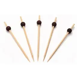 Bamboo Prickers with Black bulb 120mm - Horecavoordeel.com