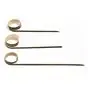 Bamboo Prickers curled Black 120mm - Horecavoordeel.com