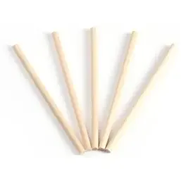 Round Stick Wood (fsc) ø 4,5x110mm - Horecavoordeel.com