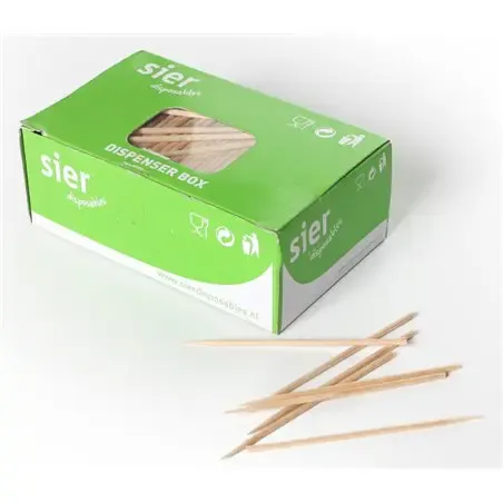 Wooden cocktail Prickers  (fsc) 65mm - Horecavoordeel.com