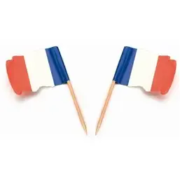 Flag Prickers France Waving  - Horecavoordeel.com