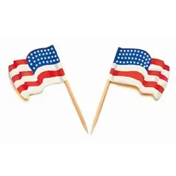 Flag Prickers Usa Waving  - Horecavoordeel.com