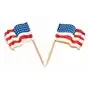 Flag Prickers Usa Waving  - Horecavoordeel.com