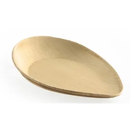 Palm Plates - dishes "oval Point" 170x108xH25/12mm  - Horecavoordeel.com
