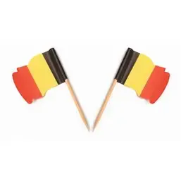 Flag Prickers Belgium Waving  - Horecavoordeel.com