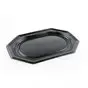 Catering platters - trays octagonal 55cm Pet Black  - Horecavoordeel.com