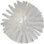 Worm house brush head Polyester Fiber, Medium ø135x130mm White - Horecavoordeel.com