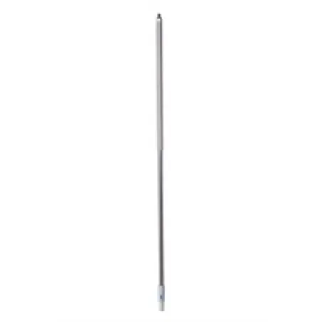 Ergonomic Aluminium Helve 130cm Anodized Aluminum, Polypropylene 1310xø 31mm White - Horecavoordeel.com