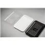 Meat Tray 10x16cm With Pane white Plastic Hero  - Horecavoordeel.com