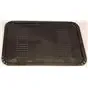 Meat Tray 16x22cm With Pane Black Plastic Hero  - Horecavoordeel.com