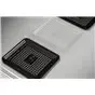 Meat Tray 16x22cm With Pane Black Plastic Hero 