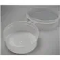 Cover-cup 80cc ø 80x28mm With fixed lid PP Transparent - Horecavoordeel.com