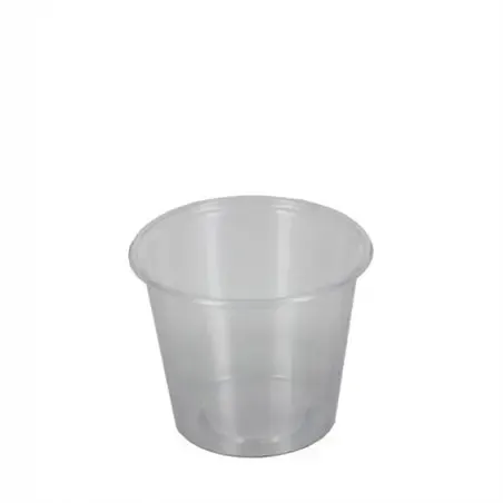 Sauce cup 125cc Round 70,3mm PP Transparent - Horecavoordeel.com