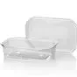 Bins - containers 500cc Octagonal PVC Crystal clear - Horecavoordeel.com