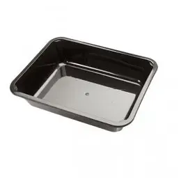 Menu tray PP Sealable 1-compartment Black M10/50  - Horecavoordeel.com