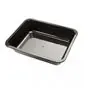 Menu tray PP Sealable 1-compartment Black M10/50  - Horecavoordeel.com