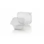 Saladbowl Dome Pack 500cc square PET Crystal clear + Lids Transparent - Horecavoordeel.com