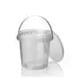 Ringlock Cups - containers With seal closure + Lid + Handle 870cc - Horecavoordeel.com