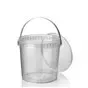 Ringlock Cups - containers With seal closure + Lid + Handle 2000cc - Horecavoordeel.com