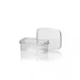 Salad trays - containers 109 Series 250cc Rectangle PP + Lid Seal closure Transparent 109x86x40 - Horecavoordeel.com