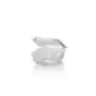 Saladbowl with fixed Lids 375cc PET Crystal clear - Horecavoordeel.com
