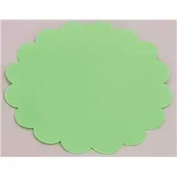 Burger Rounds 12cm Green - Horecavoordeel.com