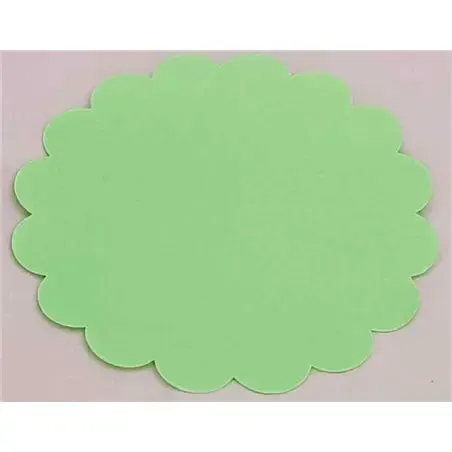Burger Rounds 12cm Green - Horecavoordeel.com