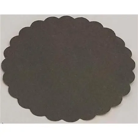 Burger Rounds 12cm Black - Horecavoordeel.com