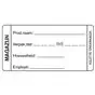 Day labels warehouse 35x75mm White - Horecavoordeel.com