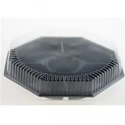 Lid For Fondue bowls 5 compartments 260x25mm PS Transparent - Horecavoordeel.com