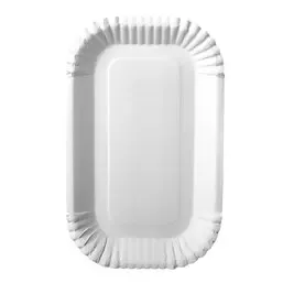 Meat Platter made from Cardboard white unlined 15x23cm - Horecavoordeel.com